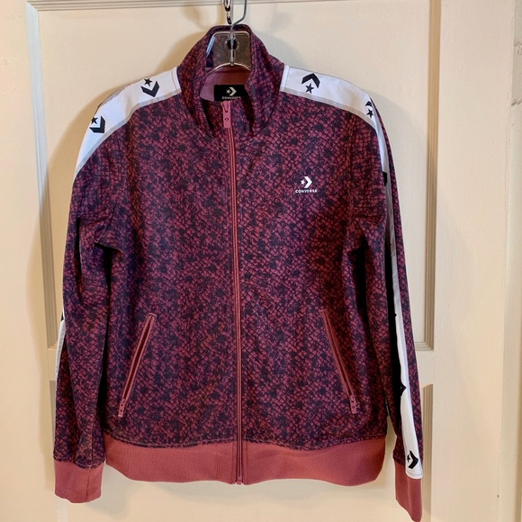converse star chevron track jacket